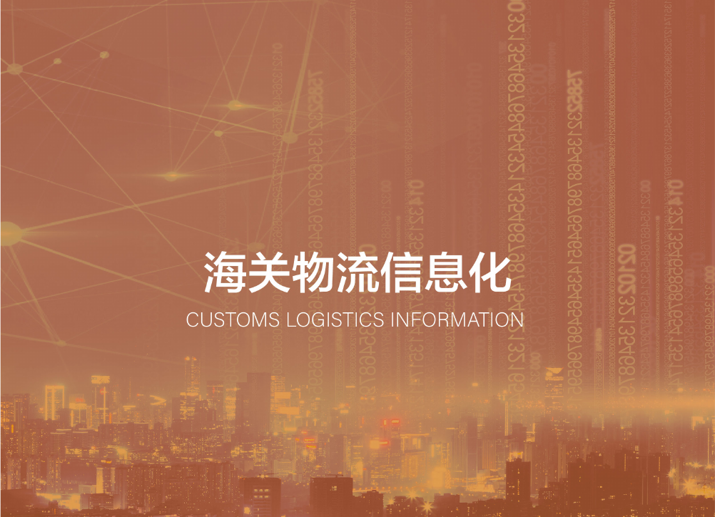 海关物流信息化